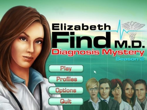 Elizabeth Find: MD Diagnosis Mystery, Season 2 (2011, Big Fish Games, Eng) BETA