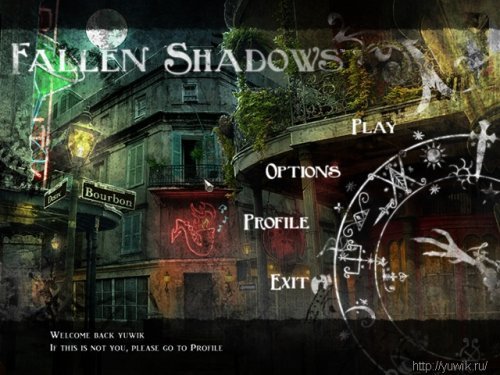Fallen Shadows (2011, Big Fish Games, Eng) BETA