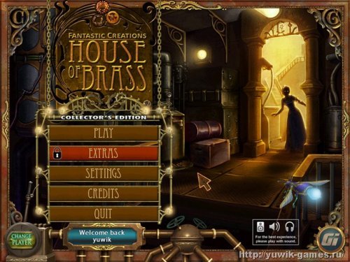 Fantastic Creations: House of Brass Collector’s Edition (2012, Big Fish Games, Eng)