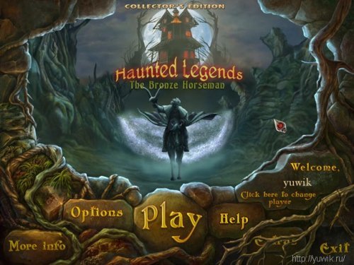 Haunted Legends: The Bronze Horseman Collector’s Edition (2011, Big Fish Games, Eng)