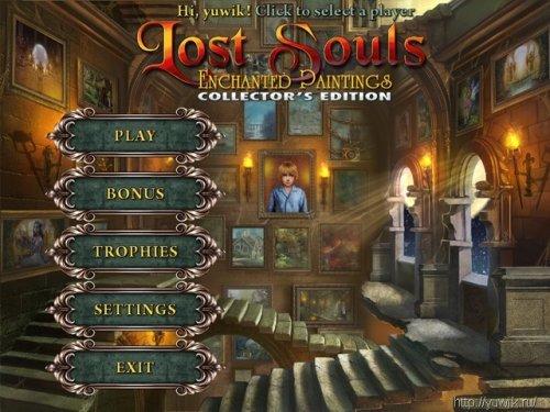 Lost Souls: Enchanted Paintings Collector’s Edition (2011, Fenomen Games, Eng)