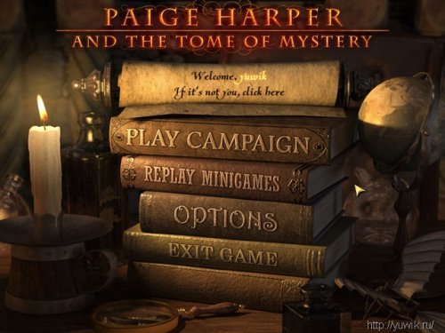 Paige Harper and the Tome of Mystery Final (2010, GameHouse, Eng)