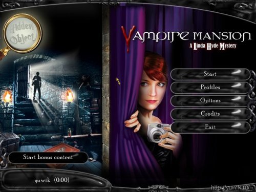Vampire Mansion: A Linda Hyde Adventure (2011, Big Fish Games, Eng)