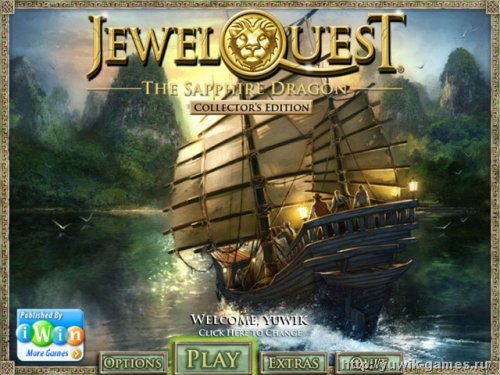 Jewel Quest: The Sapphire Dragon Collector’s Edition (2011, iWin.con, Eng)