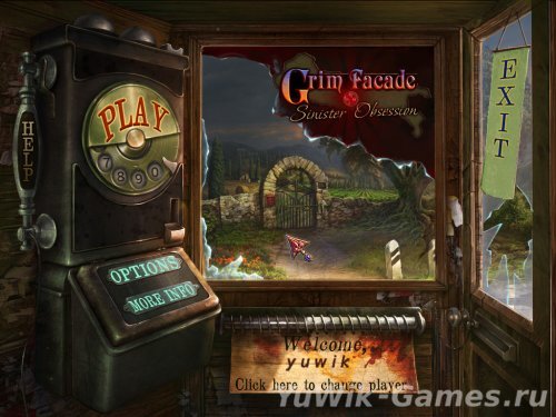 Grim Facade 2: Sinister Obsession (2012, Big Fish Games, Eng) Beta