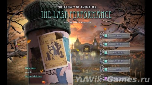 The Agency of Anomalies 3: The Last Performance CE (2012, Eng)