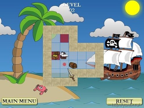 Pirate Solitaire (2010, Big Fish Games, Eng) Солитер скачать на весь экран
