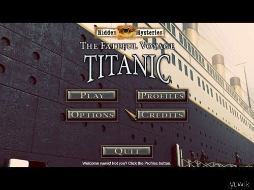 Hidden Mysteries The Fateful Voyage Titanic Final (2010, Big Fish Games, Eng) Hidden mysteries return to titanic