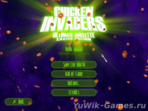 Chicken Invaders 4: The Ultimate Omelette. Easter Edition (2012, iWin.com, Eng)