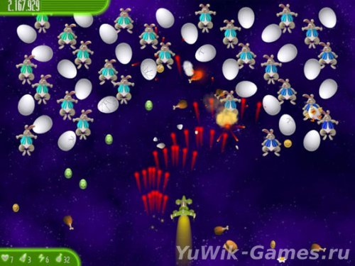 Коды к игрке chiken invaders 4