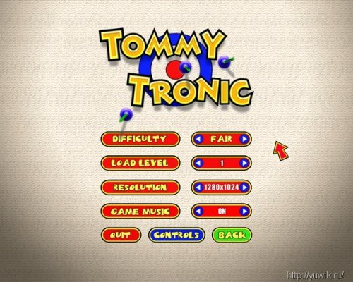 Как играть в игру Tommy tronik?