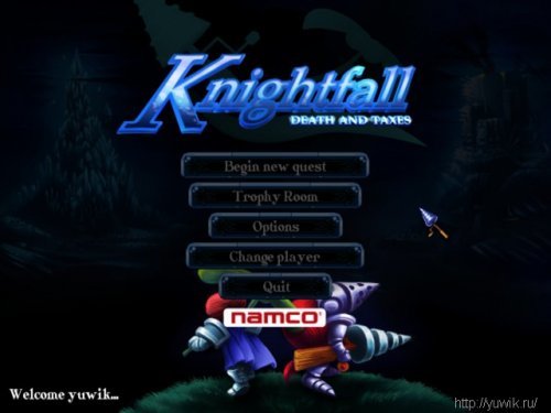 Knightfall – Death and Taxes (2010, Namco, Eng)