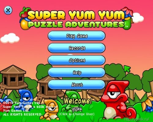 Super Yum Yum Puzzle Adventures (2011, Big Fish Games, Eng)