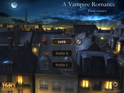 Vampire stories флеш игра