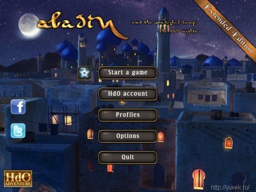Aladin and the Wonderful Lamp: The 1001 Nights Extended Edition (2011, HdO Adventure, Eng)