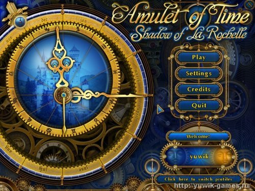 Amulet of Time: Shadow of la Rochelle (2012, Big Fish Games, Eng)