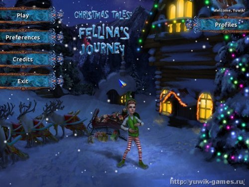 Christmas Tales: Fellina’s Journey (2011, Big Fish Games, Eng)