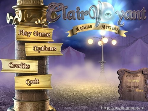 Clairvoyant: Magician Mystery (2011, Big Fish Games, Eng) Beta