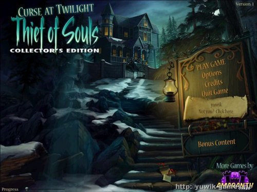 Curse at Twilight: Thief of Souls Collector’s Edition (2011, Big Fish Games, Eng)