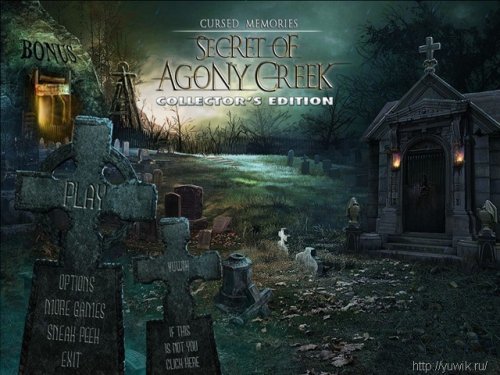 Cursed Memories: Secret of Agony Creek. Collector’s Edition (2011, Big Fish Games, Eng)