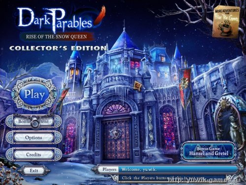 Dark Parables 3: Rise of the Snow Queen Collector’s Edition (2011, Big Fish Games, Eng)