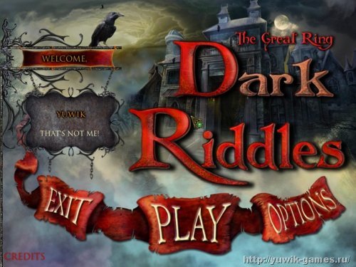Dark Riddles: The Great Ring (2011, Big Fish Games, Eng) Beta