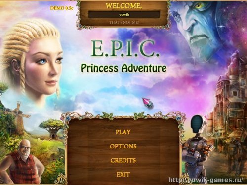 Epic princess adventure