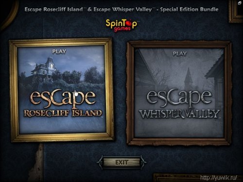 Escape: Special Edition Bundle (2010, SpinTop Games, Eng)