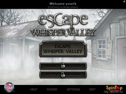 Escape Whisper Valley (2010, Pop Cap, Eng)