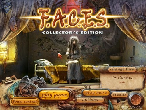 F.A.C.E.S Коллекционное издание (2011, Big Fish Games, Rus)