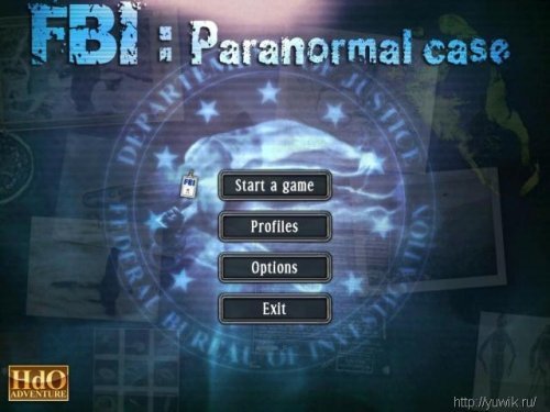 FBI: Paranormal Cases (2010, HdO Adventure, Eng)