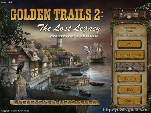 Golden Trails 2 The Lost Legacy Collectors Edition V1.2.0 (2011, Play Rix, Eng)