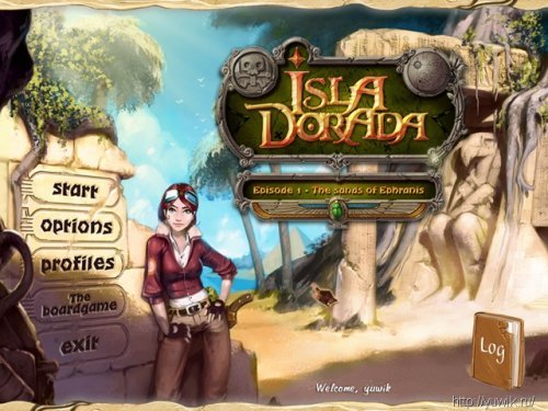 Isla Dorada Edisode 1: The Sands of Ephranis (2011, Big Fish Games, Eng) Beta