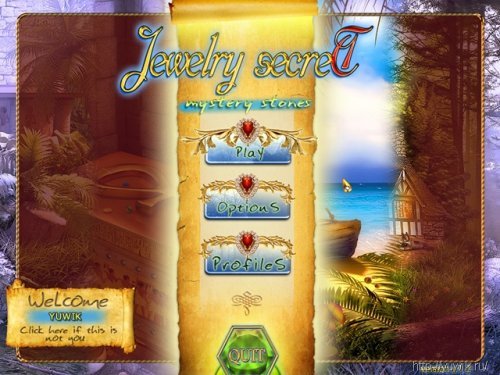 Jewelry Secret: Mystery Stones (2010, Big Fish Games, Eng)