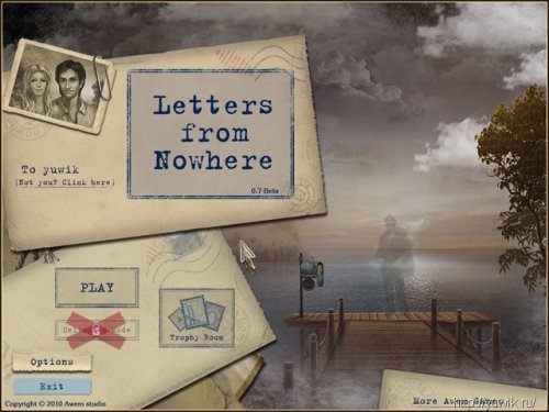 Letters from Nowhere (2010, Awem Studio, Eng) beta №2 версия