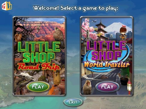 Little Shop – Traveler’s Pack (Little Shop – Road Trip + Little Shop – World Traveler) GameHouse, Eng – Final