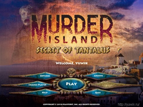 Murder Island: Secret of Tantalus (2010, PlayFirst, Eng) BETA