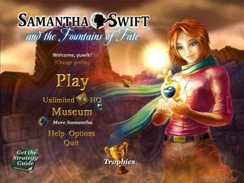 Samantha Swift and the Fountains of Fate (2010, Big Fish Games, Eng)