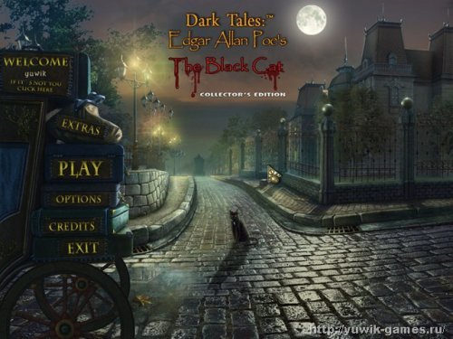 Темные истории: Эдгар Аллан По. Черная кошка. Коллекционное издание (2010, Big Fish Games, Rus)