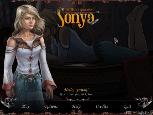 The Great Adventure: Sonya (2011, Specialbit studios, Eng) Alpha