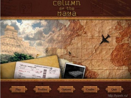 Прохождение игры column of the maya