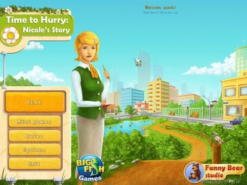 Time to Hurry: Nicole’s Story (2010, Big Fish Games, Eng)