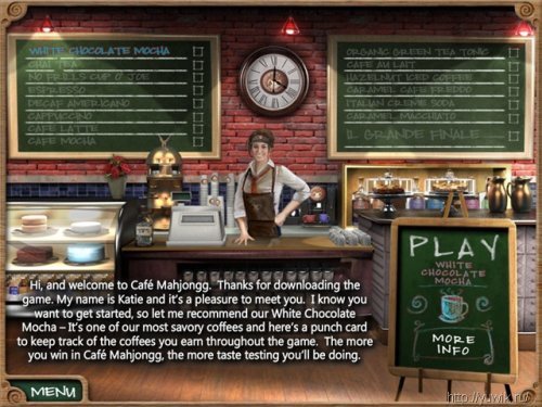 Cafe Mahjongg (2010, iWin.com, Eng)