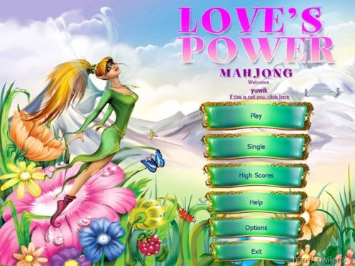 Love’s Power Mahjong (2010, iWin.com, Eng)