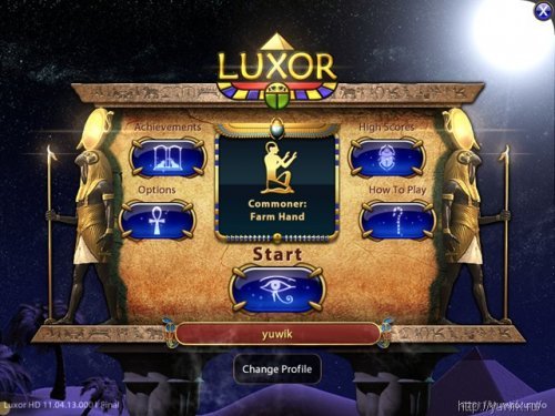 Luxor HD (2011, Big Fish Games, Eng)
