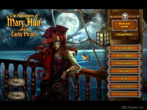 The Adventures of Mary Ann: Lucky Pirates (Big Fish Games, Eng)