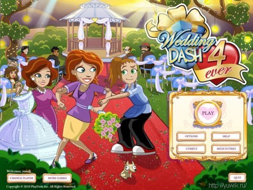 Игра онлайн wedding dash
