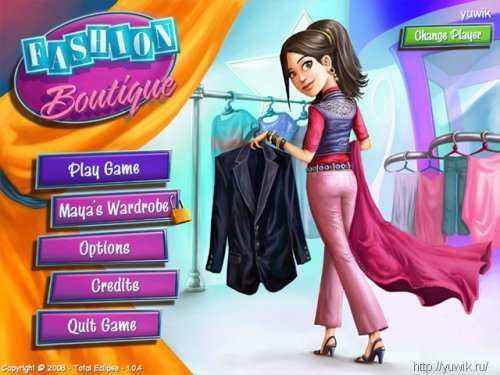 Fashion Boutique (SpinTop Games, Eng)