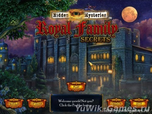 Hidden Mysteries: Royal Family Secrets - Прохождение игры
