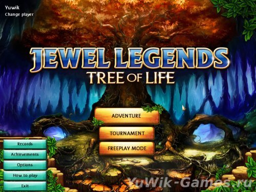 Jewel legends tree of life